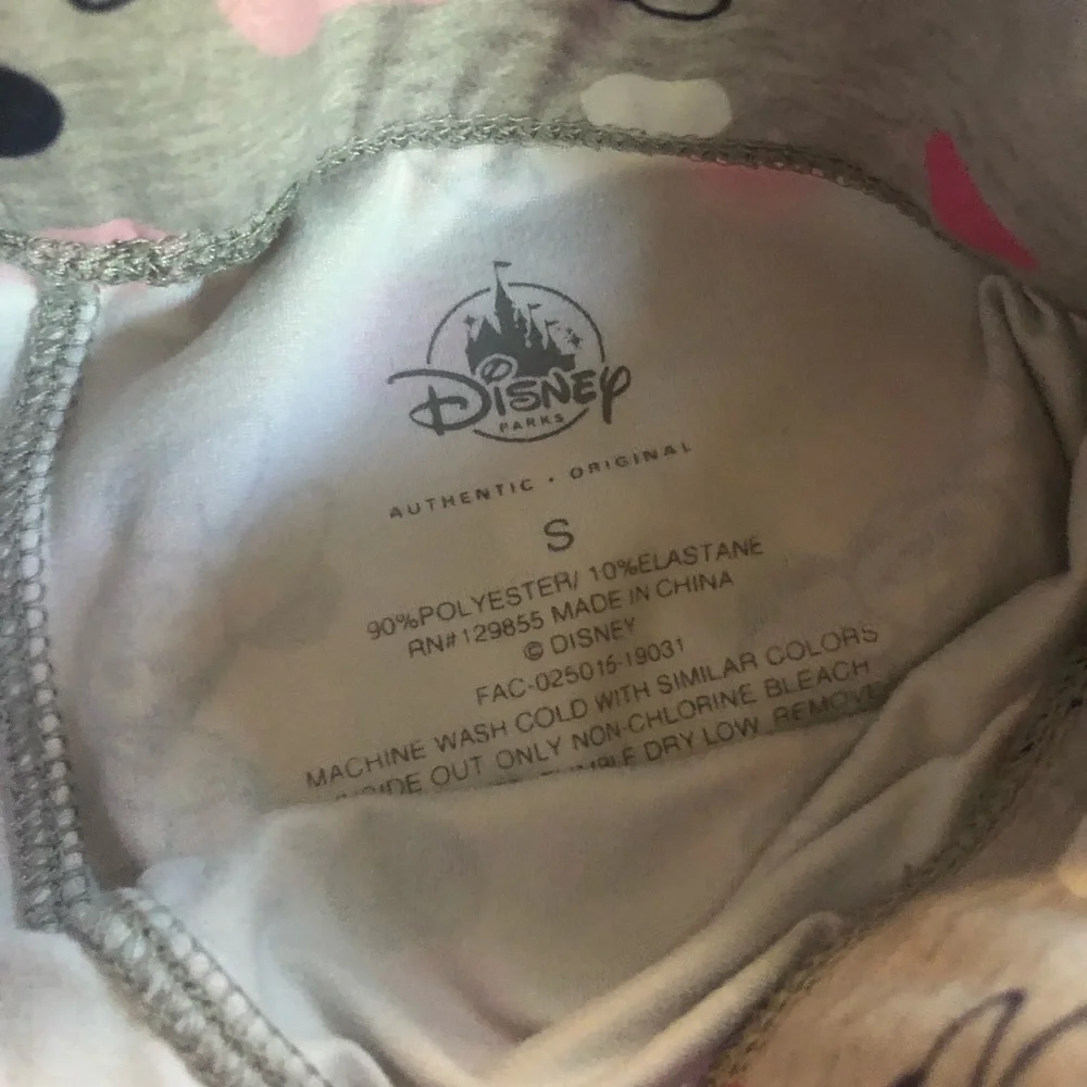 Disney Parks supersoft grey youth crop pants